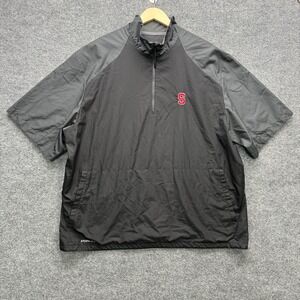 Nike Storm-FIT 535686-020 Pullover Mens 2XL Black Short Sleeve NC State Outdoor